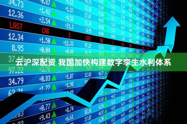 云沪深配资 我国加快构建数字孪生水利体系